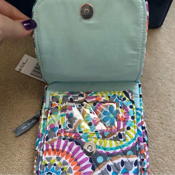 Vera Bradley Mini Hipster RIFD Sunny Medallion print - Picture 2 of 8